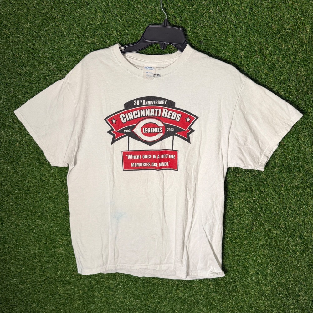 Cincinnati Reds 30th Anniversary Legends T-Shirt Adult‎ L